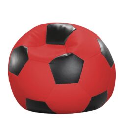 sitzfussball_kunstleder_rot_schwarz_gross